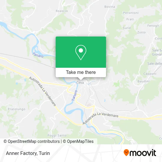 Anner Factory map