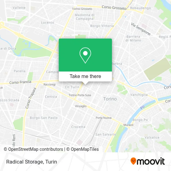 Radical Storage map