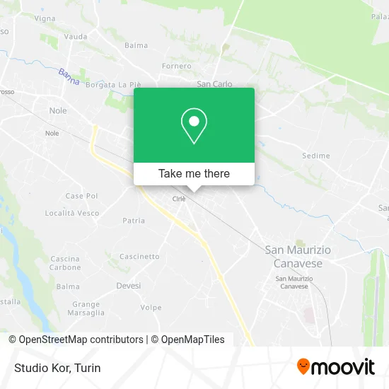 Studio Kor map