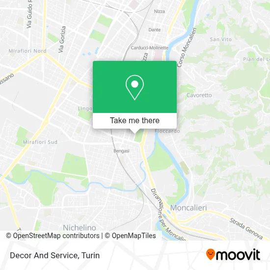 Decor And Service map