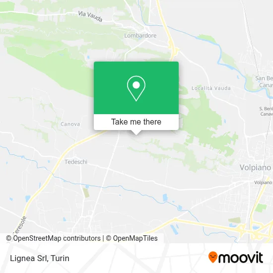 Lignea Srl map