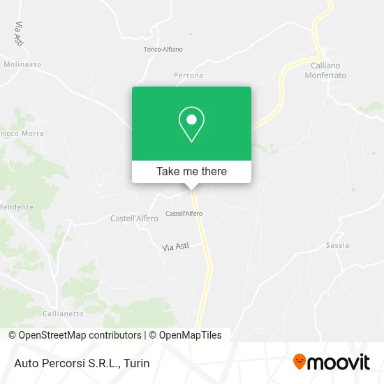 Auto Percorsi S.R.L. map