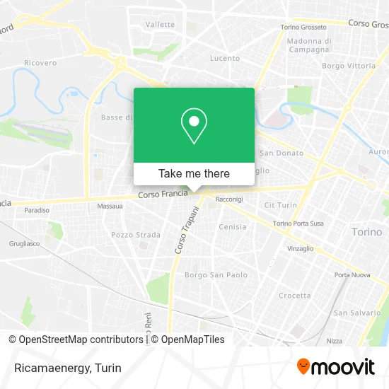 Ricamaenergy map
