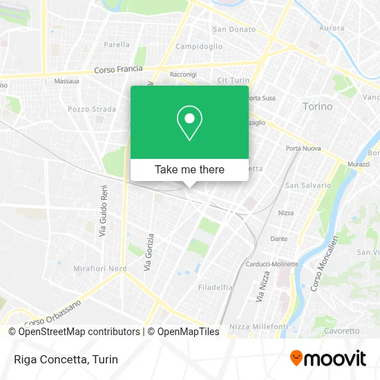 Riga Concetta map