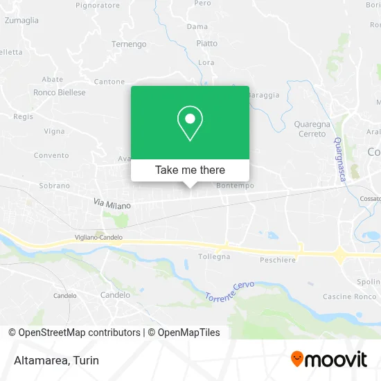 Altamarea map