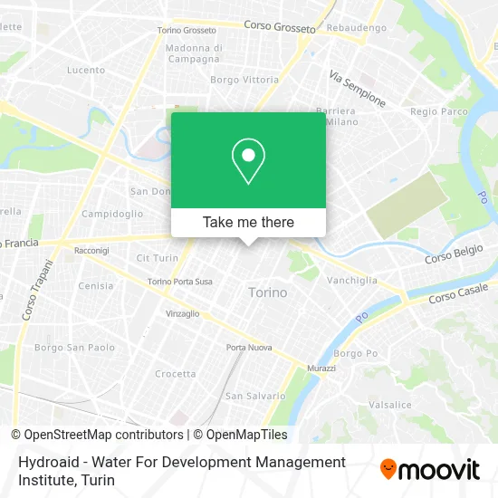 Hydroaid - Water For Development Management Institute map
