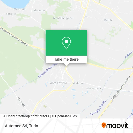 Automec Srl map