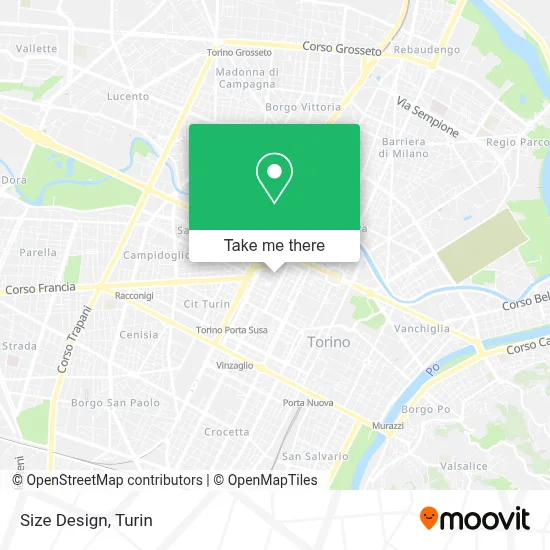 Size Design map