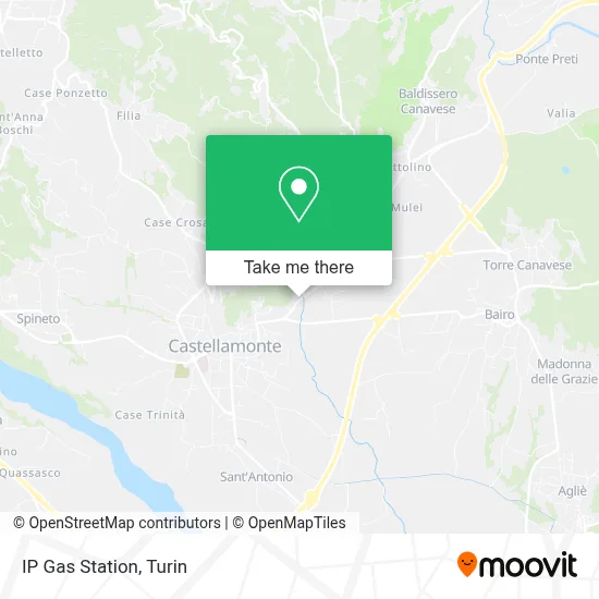 IP Gas Station map