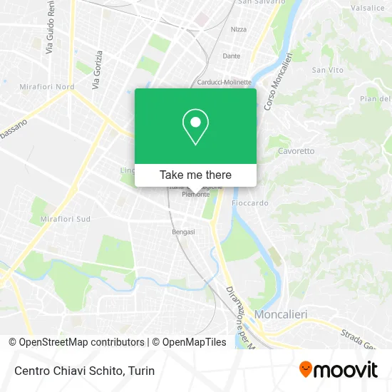 Centro Chiavi Schito map