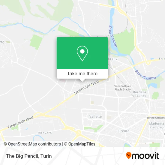 The Big Pencil map