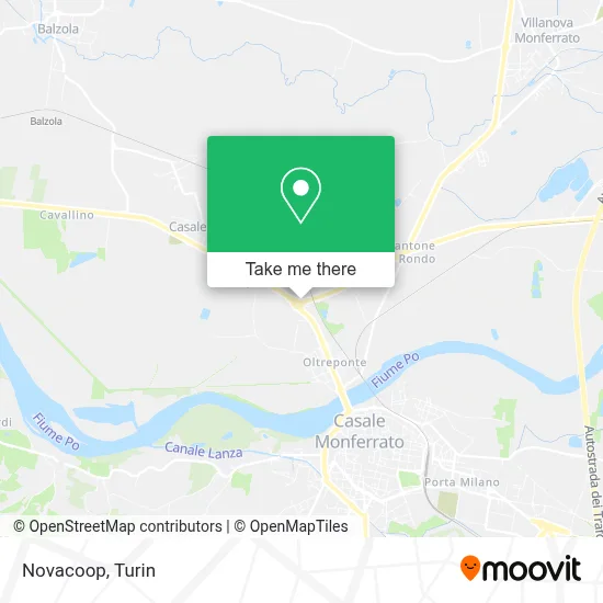 Novacoop map