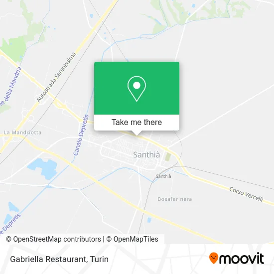 Gabriella Restaurant map
