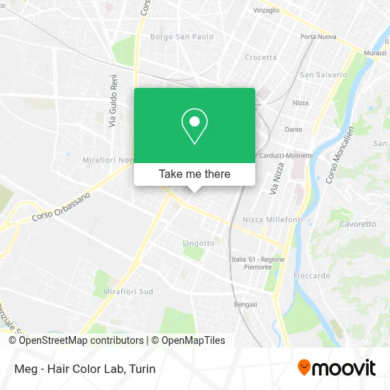 Meg - Hair Color Lab map