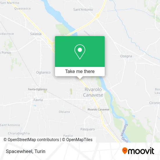 Spacewheel map