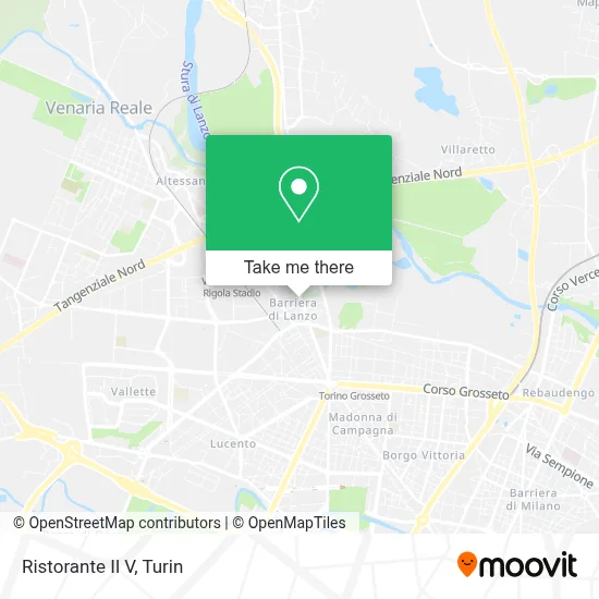 Ristorante Il V map