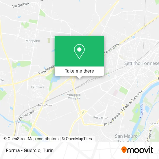 Forma - Guercio map