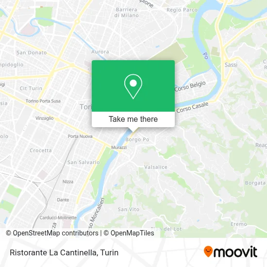 Ristorante La Cantinella map