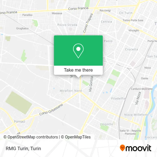 RMG Turin map