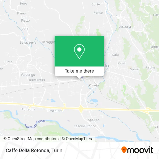 Caffe Della Rotonda map