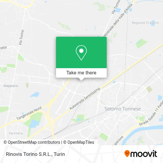 Rinovis Torino S.R.L. map