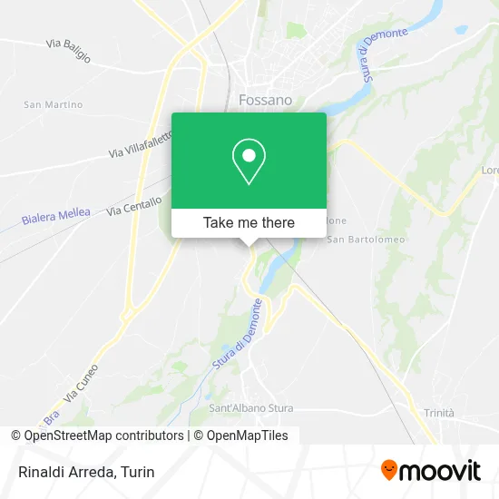 Rinaldi Arreda map