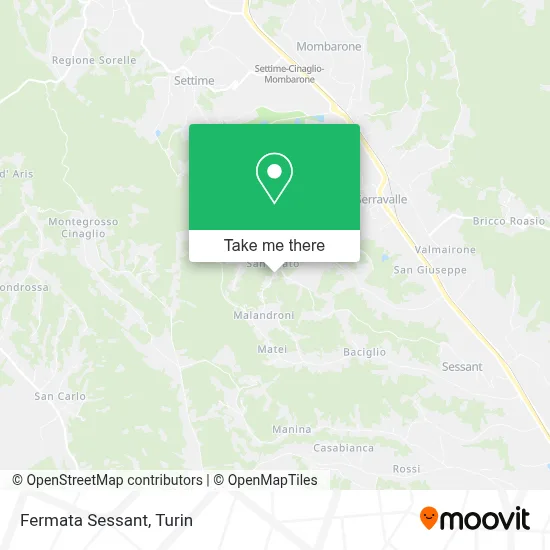 Fermata Sessant map