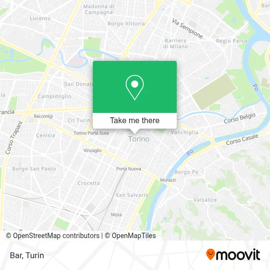 Bar map