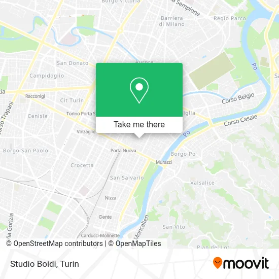 Studio Boidi map