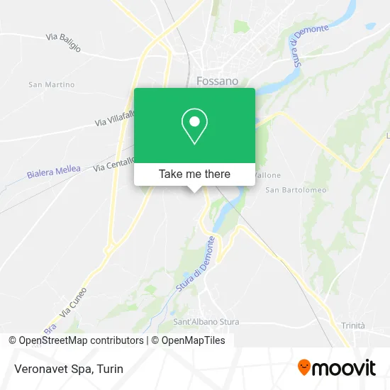 Veronavet Spa map