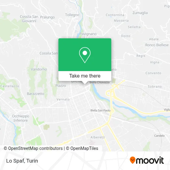 Lo Spaf map