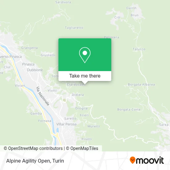 Alpine Agility Open map