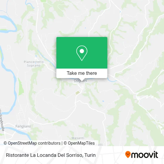 Ristorante La Locanda Del Sorriso map