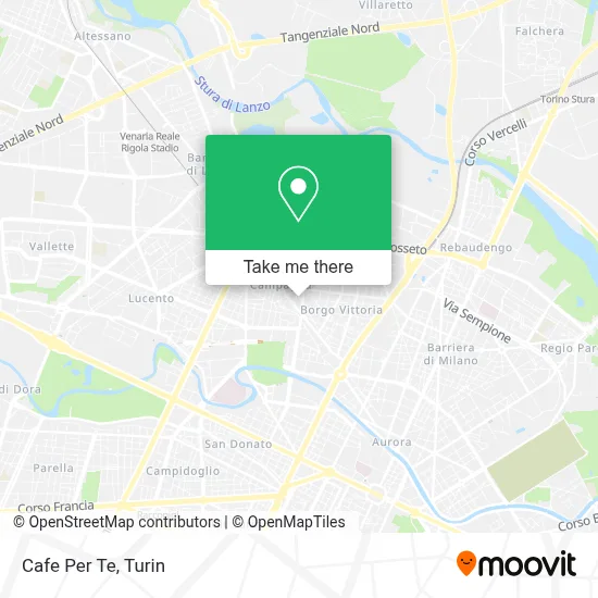 Cafe Per Te map