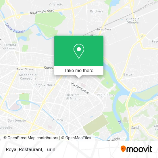 Royal Restaurant map