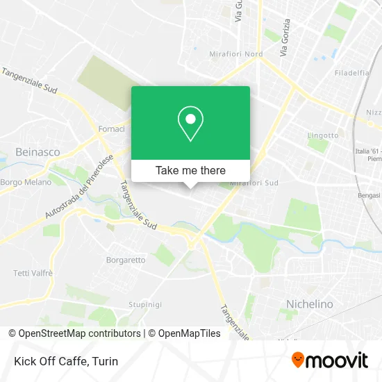 Kick Off Caffe map