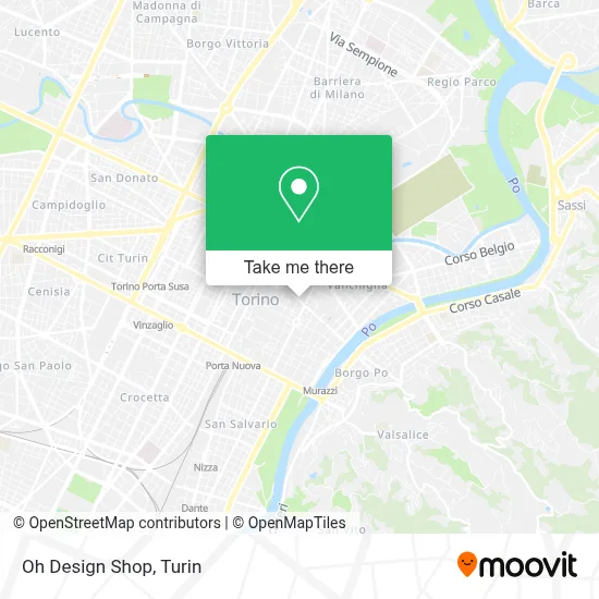 Oh Design Shop map