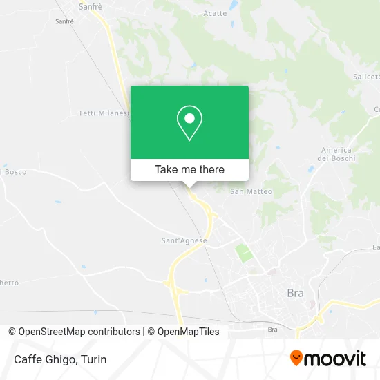 Caffe Ghigo map