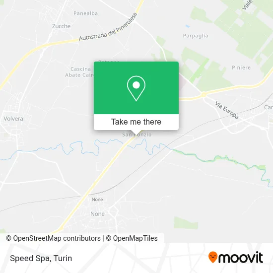 Speed Spa map