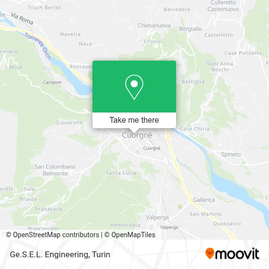 Ge.S.E.L. Engineering map