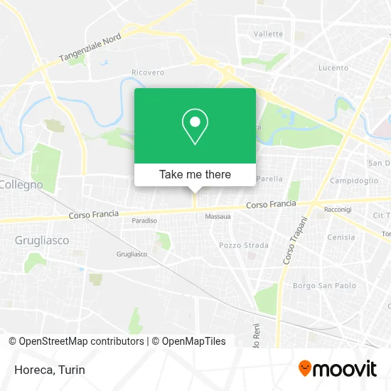 Horeca map