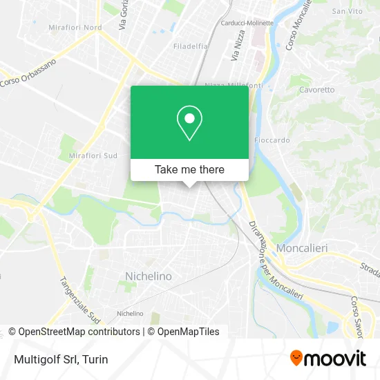 Multigolf Srl map
