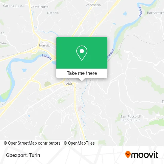 Gbexport map