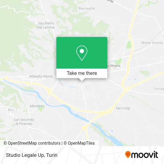Studio Legale Up map