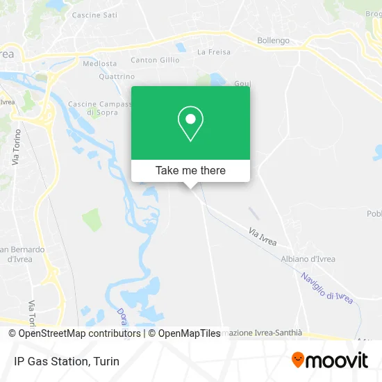 IP Gas Station map