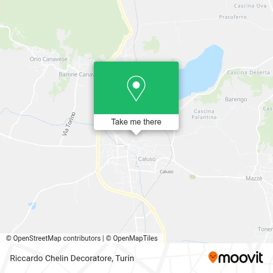 Riccardo Chelin Decoratore map