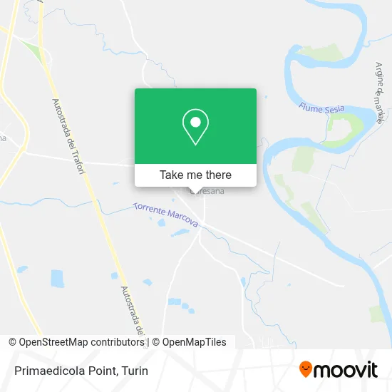 Primaedicola Point map