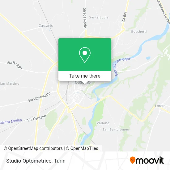 Studio Optometrico map