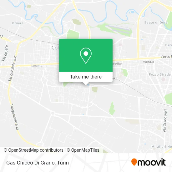 Gas Chicco Di Grano map