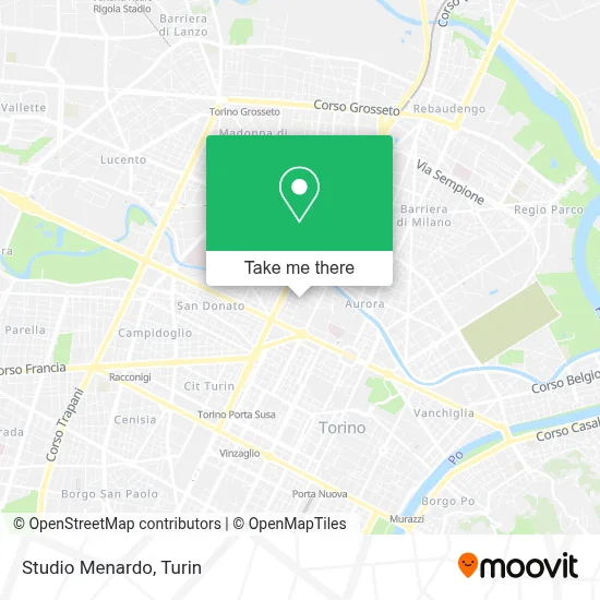 Studio Menardo map